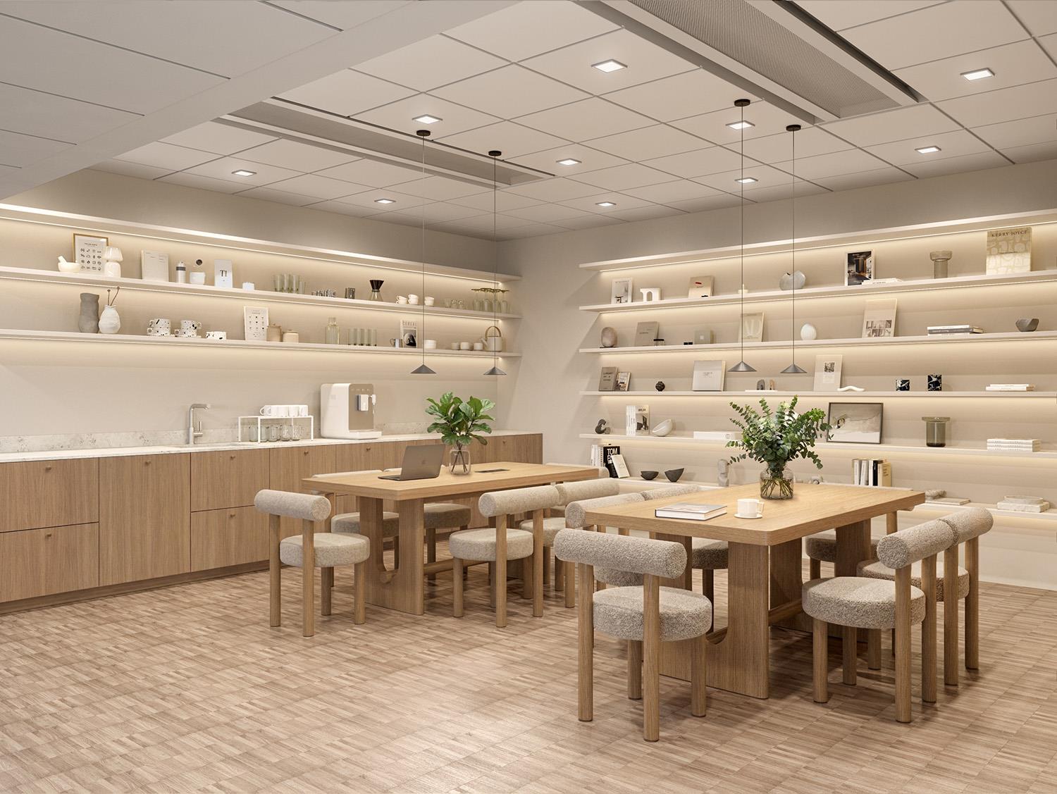 Visionsbild lounge/bibliotek